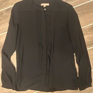 Banana Republic long sleeve black dress shirt size M